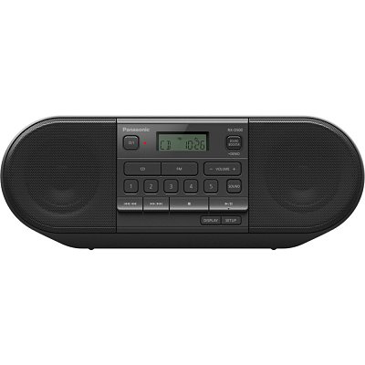 RX D500EG-K PŘENOSNÉ RÁDIO CD PANASONIC