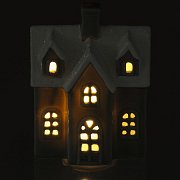 RXL 501 Šedý porc. domek 1 LED WW RETLUX