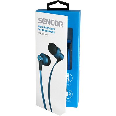 SEP 300 MIC BLUE  MET SLUCHÁTKA SENCOR
