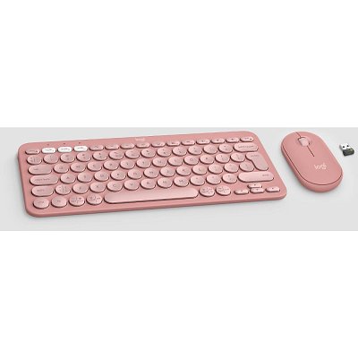 Set Pebble 2 Combo rose LOGITECH