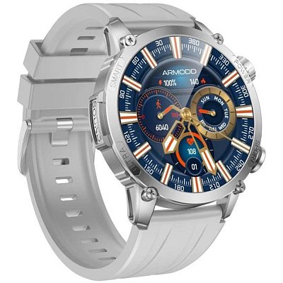 Silentwatch 7 Pro sil.ř. stříbrná ARMODD