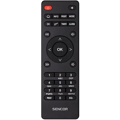 SIR 5000WDB INTERNETOVÉ RADIO SENCOR