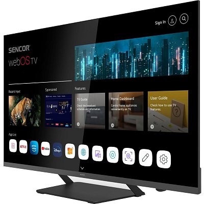 SLE 43US850TCSB UHD SMART TV SENCOR