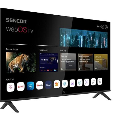 SLE 50US803B WEBOS SMART TV SENCOR