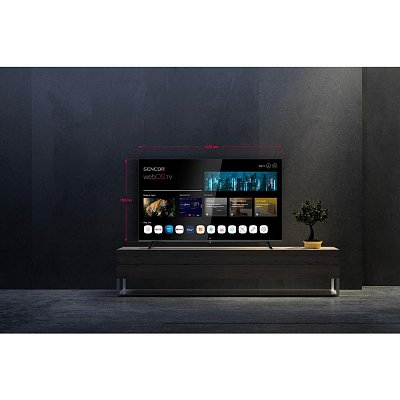 SLE 55US802TCSB UHD SMART TV SENCOR