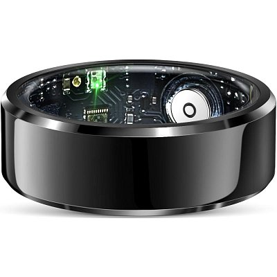 Smart Ring vel 9 black ALIGATOR