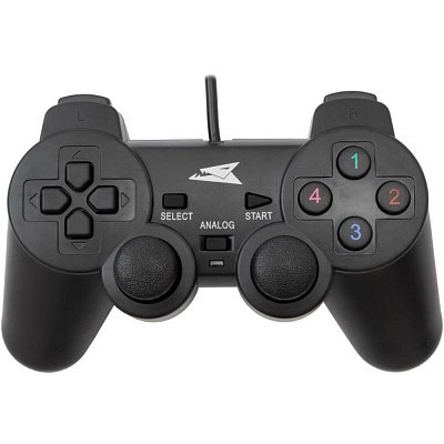 SQUID gamepad PC/PS3/PS4 black BARACUDA