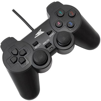 SQUID gamepad PC/PS3/PS4 black BARACUDA