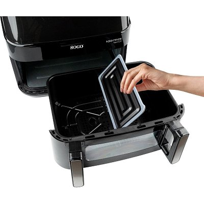 SS-10895 FRITÉZA XXL (1x10,5l/2x5l) SOGO
