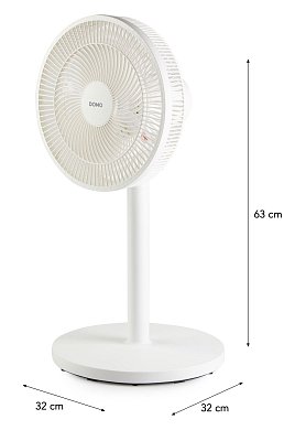 Stojanový ventilátor 2v1- bílý - DOMO DO8156
