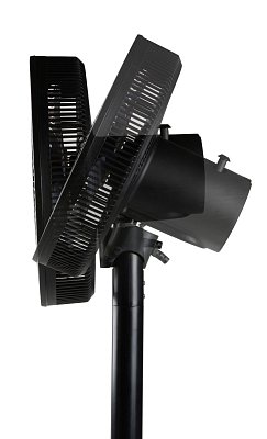 Stojanový ventilátor 2v1- černý - DOMO DO8157