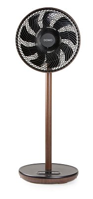 Stojanový ventilátor s 3D oscilací - Wood Style - DOMO DO8155