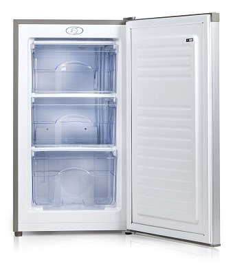 Šuplíkový mrazák - stříbrný - PRIMO PR149DV