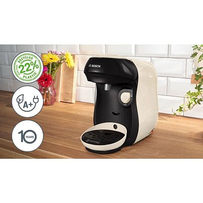 TAS107E HAPPY TASSIMO KRÉM-ČERNÝ BOSCH