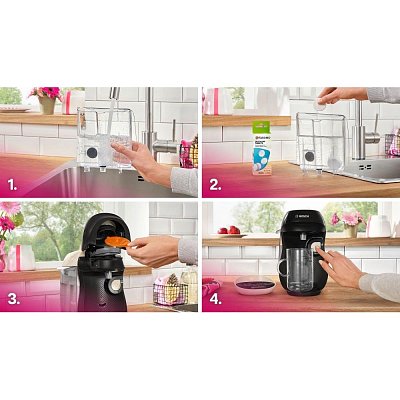 TAS107E HAPPY TASSIMO KRÉM-ČERNÝ BOSCH