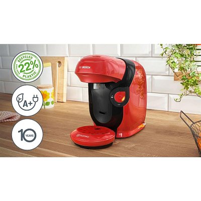 TAS113E STYLE TASSIMO ČERVENO-ČERN BOSCH