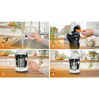 TAS114E STYLE TASSIMO BÍLÁ-ČERNÁ BOSCH