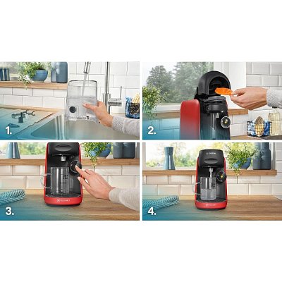 TAS163E FINESSE TASSIMO ČERVENÁ BOSCH