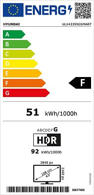 Televize Hyundai ULX 43359 GSMART