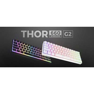 THOR 660 G2 keyboard US black GENESIS