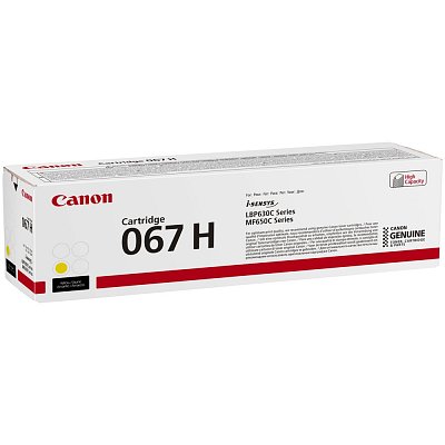 TONER 067H žlutá (2350 str.) CANON