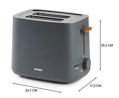 Topinkovač na 2 topinky - WOOD YOU - DOMO DO965T
