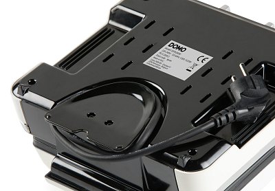 Vaflovač 4x7 s termostatem a časovačem - bílý - DOMO DO9280W