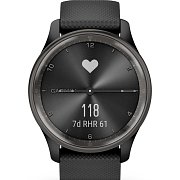 Vivomove Trend Black Silicone GARMIN
