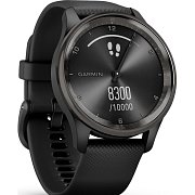 Vivomove Trend Black Silicone GARMIN