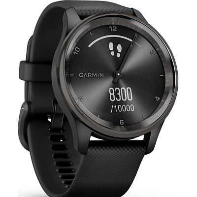 Vivomove Trend Black Silicone GARMIN