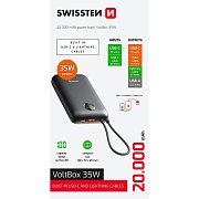 VOLTBOX 35W Powerbanka 20000mAh SWISSTEN