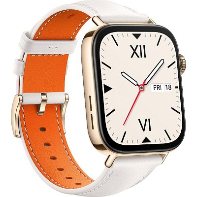 Watch Fit 3 Leather Pearl White HUAWEI