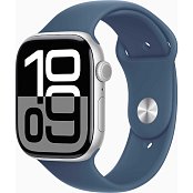 Watch S10 46 Silver/Denim Sport Band S/M