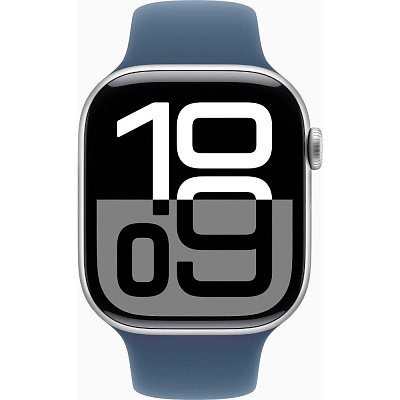 Watch S10 46 Silver/Denim Sport Band S/M