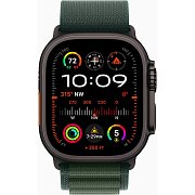 Watch Ultra 2 Black Tit Green Alp Loop L