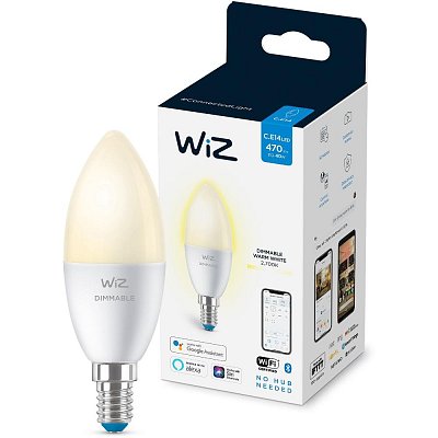 WiZ Dimmable 4,8W(40W) E14 C37 PHILIPS