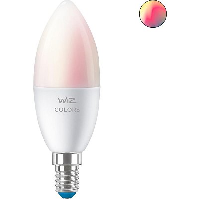WiZ RGB 4,8W(40W) E14 C37 470 lm PHILIPS