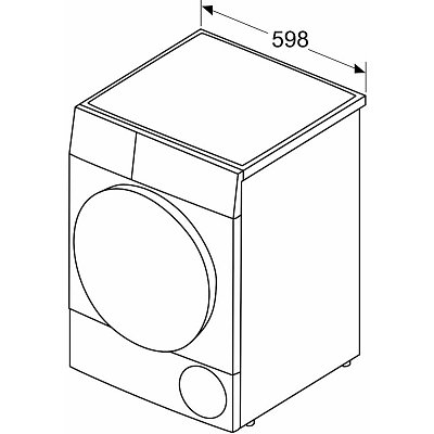 WQG233D2CS SUŠIČKA PRÁDLA BOSCH