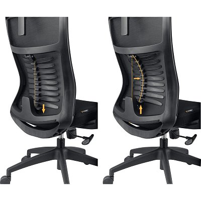 YGC 500BK FISHBONE Office židle YENKEE