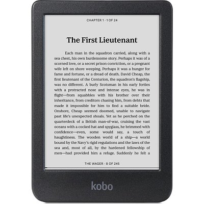 Clara BW 6'' E Ink 1300 HD BK KOBO