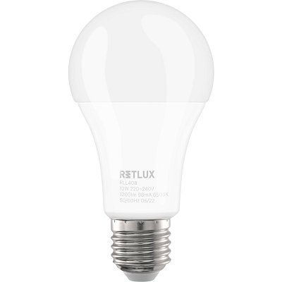 RLL 408 A60 E27 bulb 12W DL       RETLUX